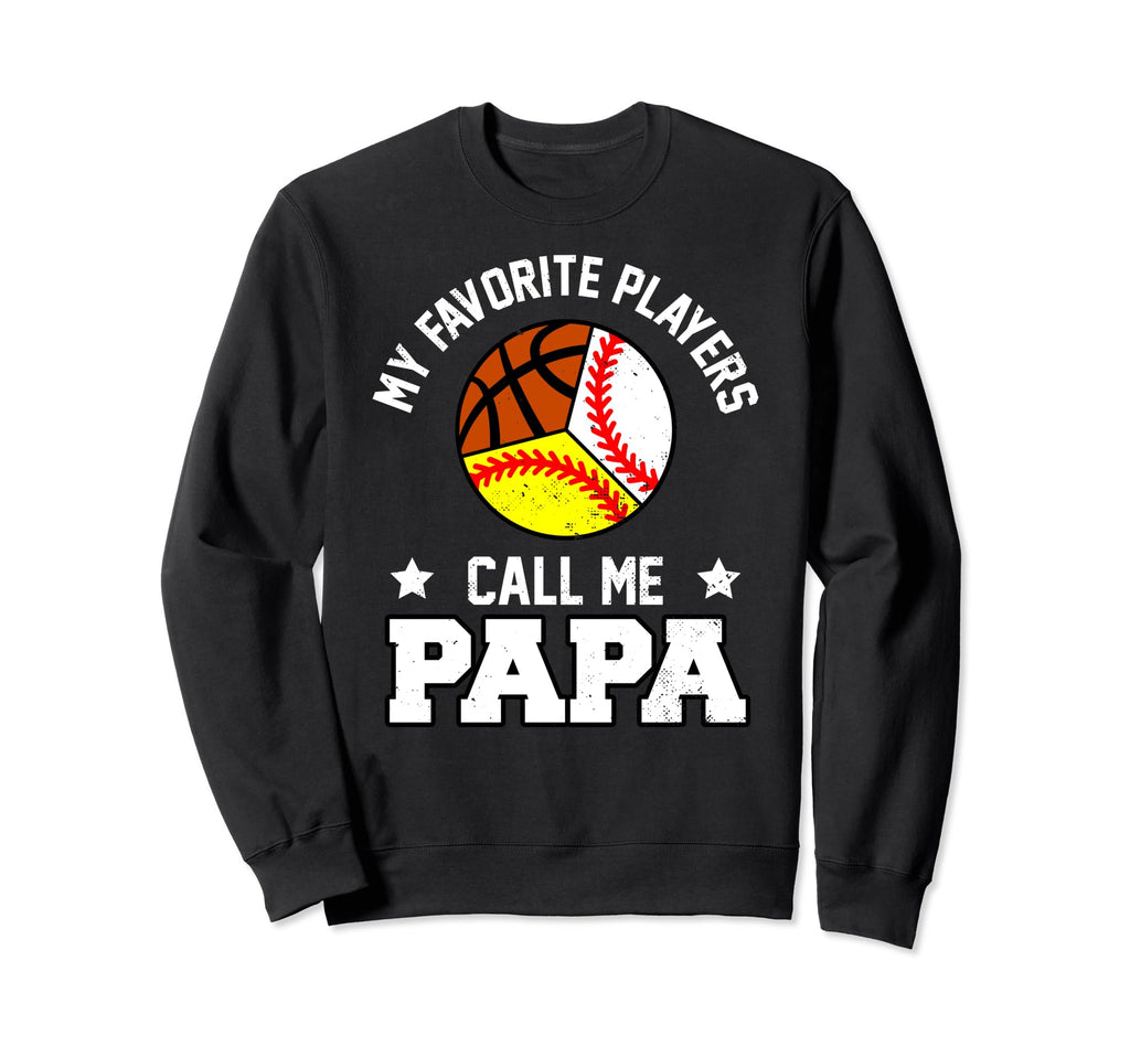 My Favorites Baseball Softball Sweatshirt - Unique Graphic Unisex - T-Shirt, Sweatshirt, Hoodie