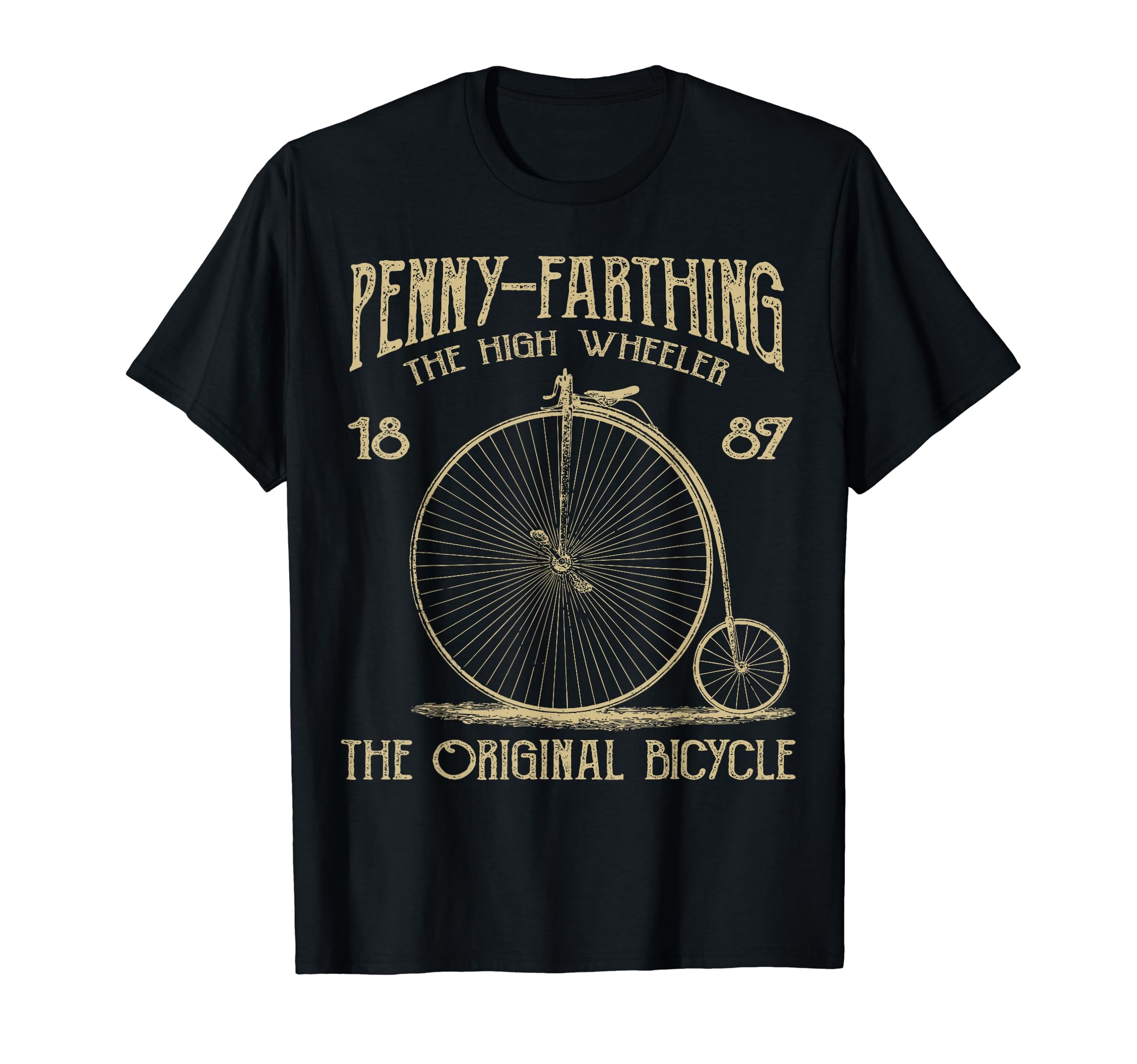 Penny Farthing Bike Bicycle Cycling T-Shirt - Fun Novelty Design Men Women - T-Shirt, Sweatshirt, Hoodie