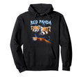 Red Panda 90S Heavy Metal Red Panda Hoodie - Minimalist Print for Adults - T-Shirt, Sweatshirt, Hoodie