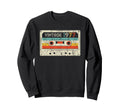 1977 Birthday 1977 Cassette Tape Sweatshirt - Custom Art Print for Adults - T-Shirt, Sweatshirt, Hoodie