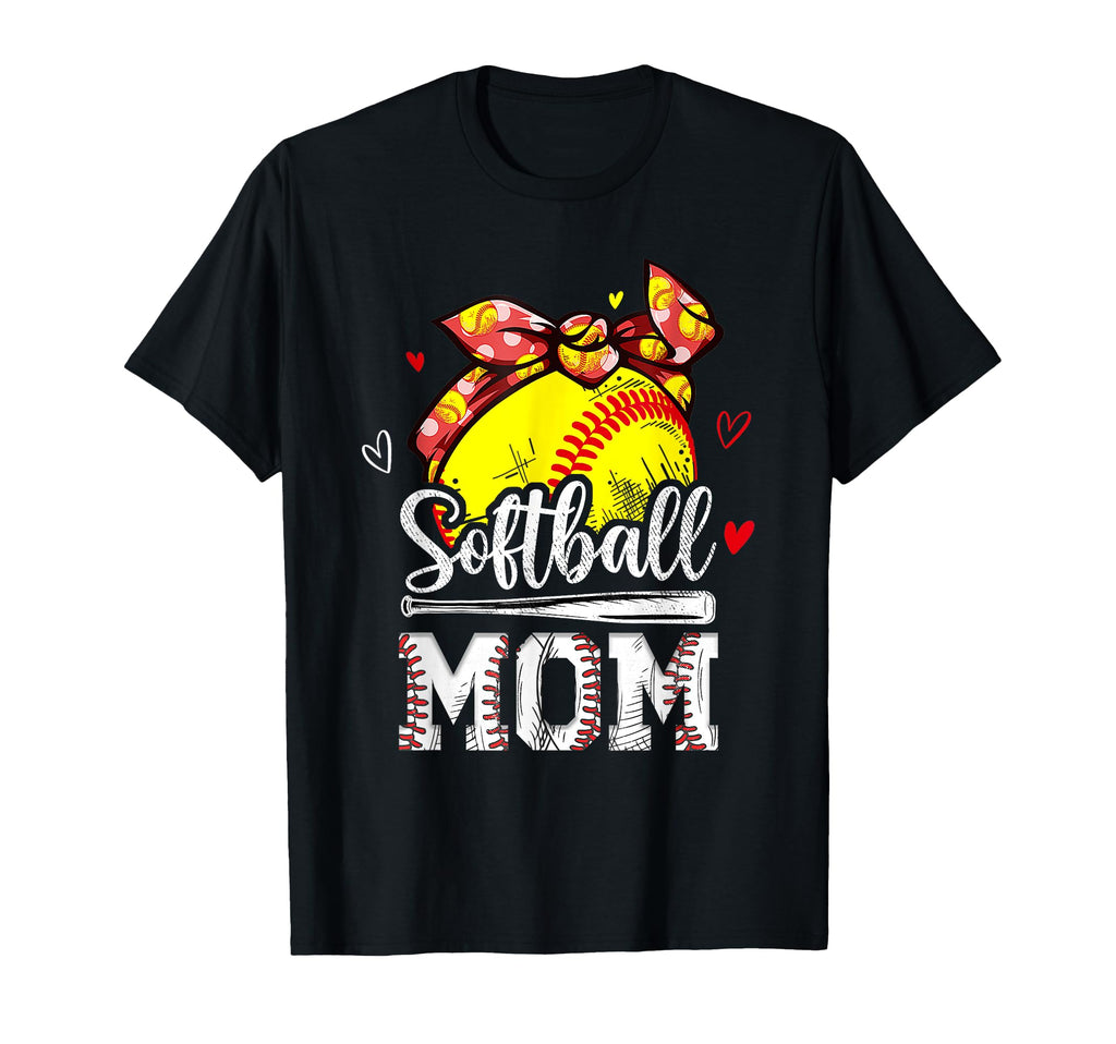 Softball Mom Softball Player Game Day T-Shirt - Graphic Print Unisex - T-Shirt, Sweatshirt, Hoodie