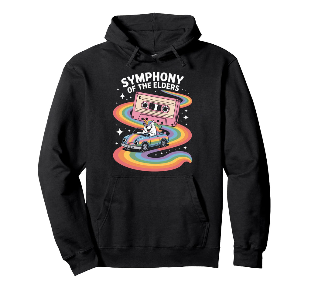 Symphony Elders Nostalgic Journey Hoodie - Aesthetic Graphic Unisex - T-Shirt, Sweatshirt, Hoodie