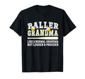 Baller Grandma Louder Prouder Baseball T-Shirt - Custom Art Print Unisex - T-Shirt, Sweatshirt, Hoodie