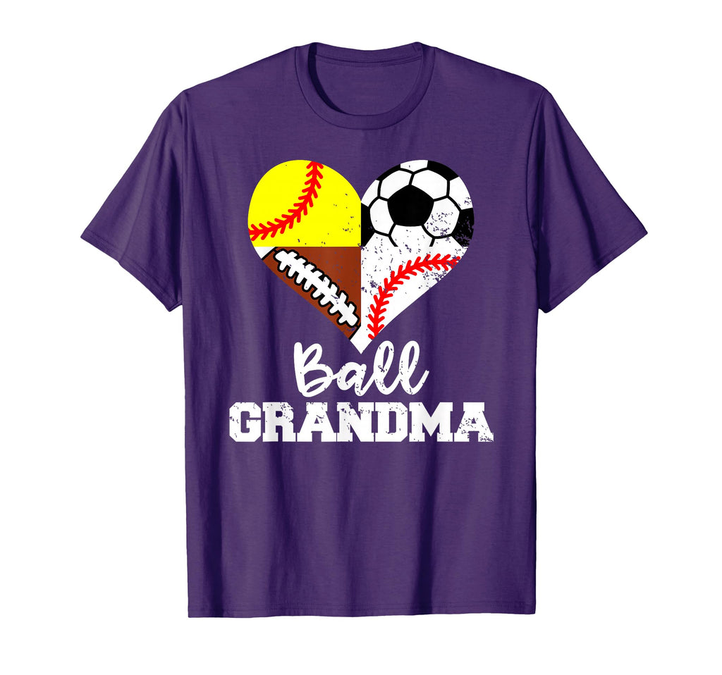 Ball Grandma Funny Soccer Football T-Shirt - Fun Novelty Design Unisex - T-Shirt, Sweatshirt, Hoodie