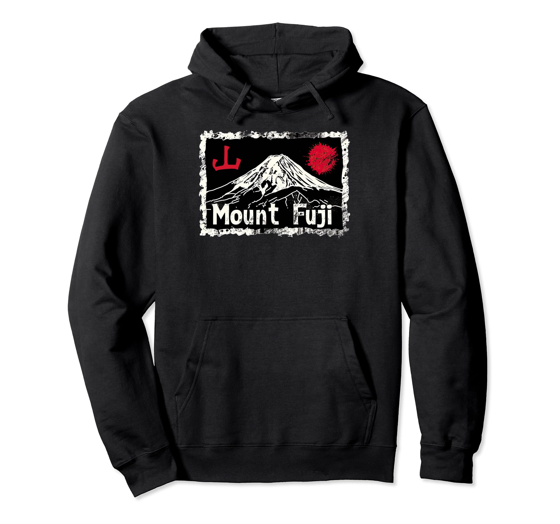 Mount Fuji Japan Landmark Streetwear Hoodie - Aesthetic Graphic Men Women - T-Shirt, Sweatshirt, Hoodie