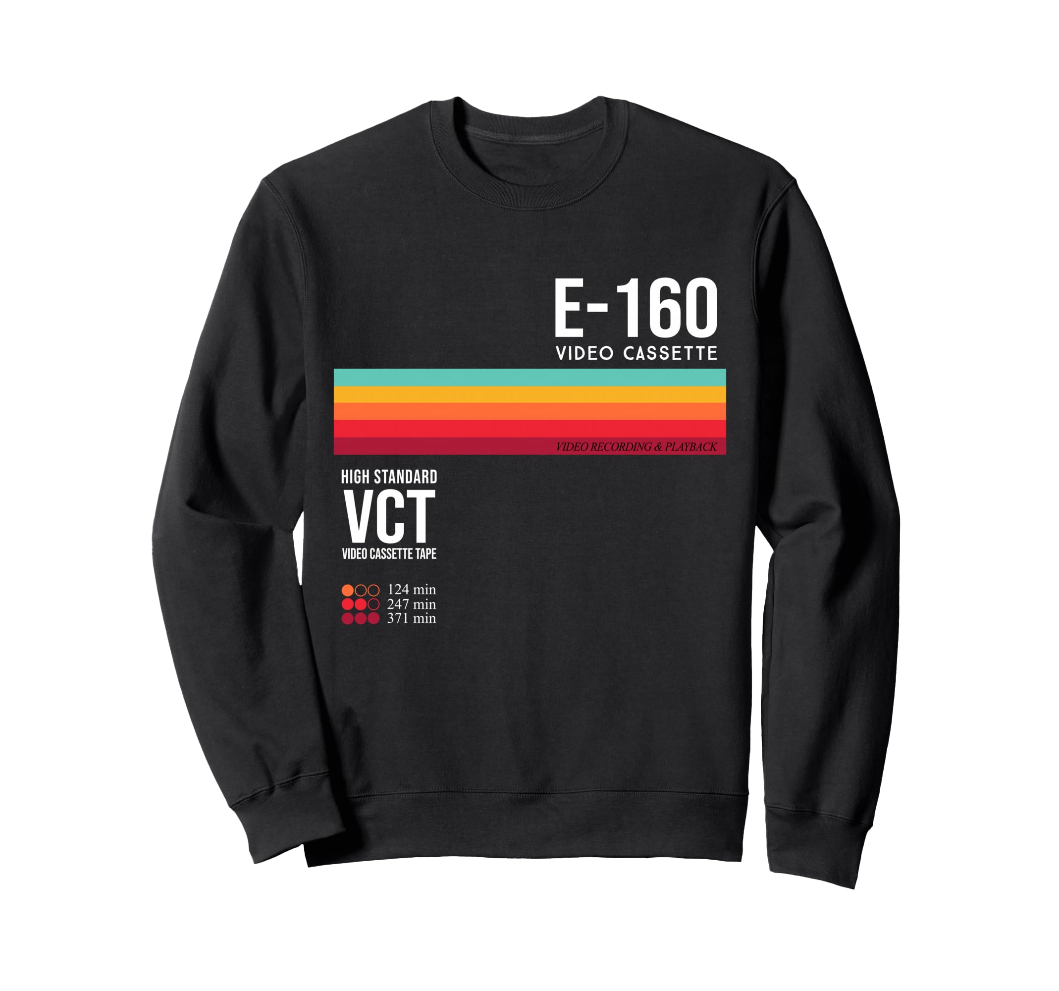 80S Video Cassette Tape Sweatshirt - Streetwear Style Men Women - T-Shirt, Sweatshirt, Hoodie