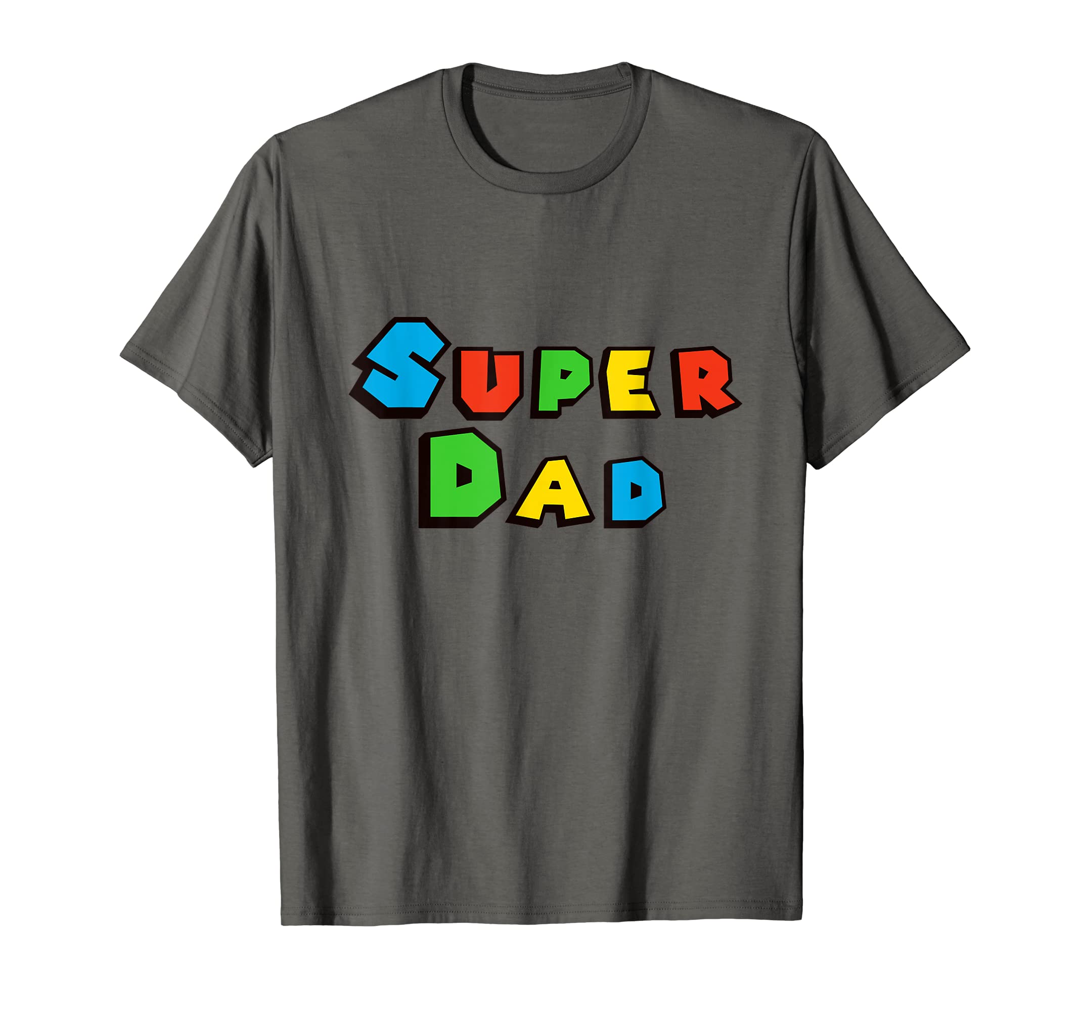 Mens Super Dad Funny Gamer Dad Fathers T-Shirt - Graphic Print Men Women - T-Shirt, Sweatshirt, Hoodie