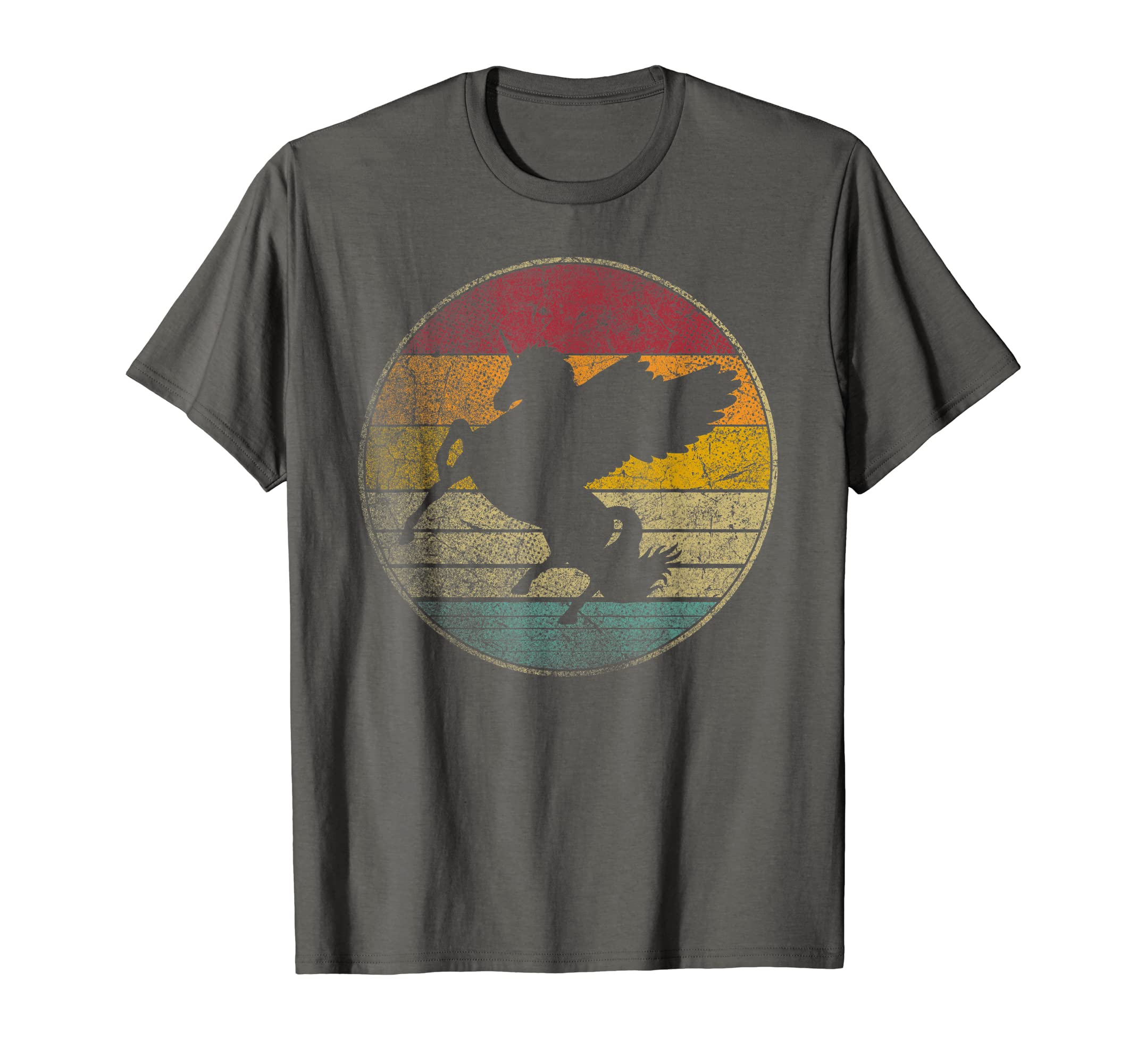 Pegasus Unicorn Gift Funny 70S 80S 90S T-Shirt - Streetwear Style Unisex - T-Shirt, Sweatshirt, Hoodie