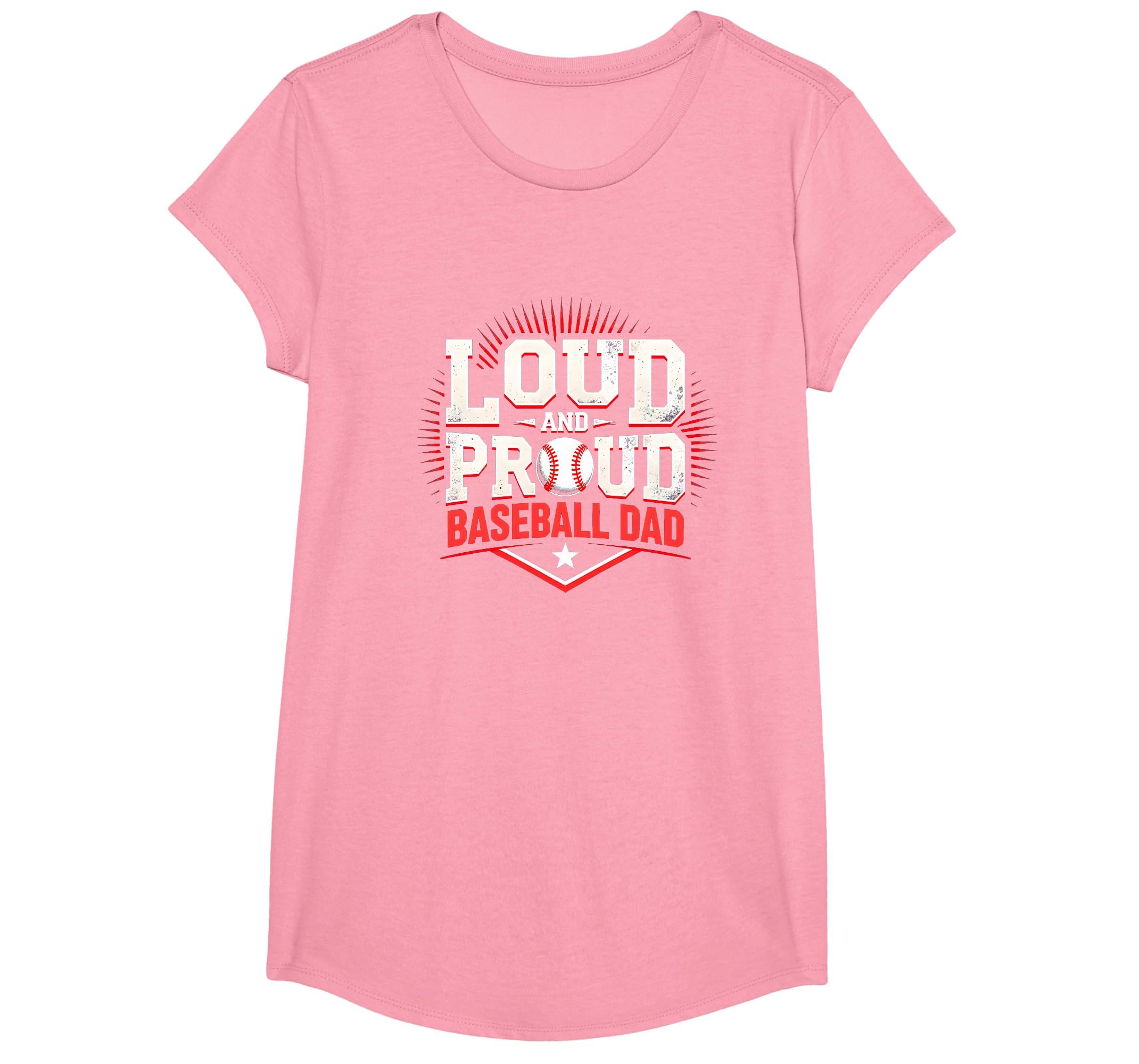 Loud And Proud Baseball Dad Fan T-Shirt - Fun Novelty Design Unisex - T-Shirt, Sweatshirt, Hoodie