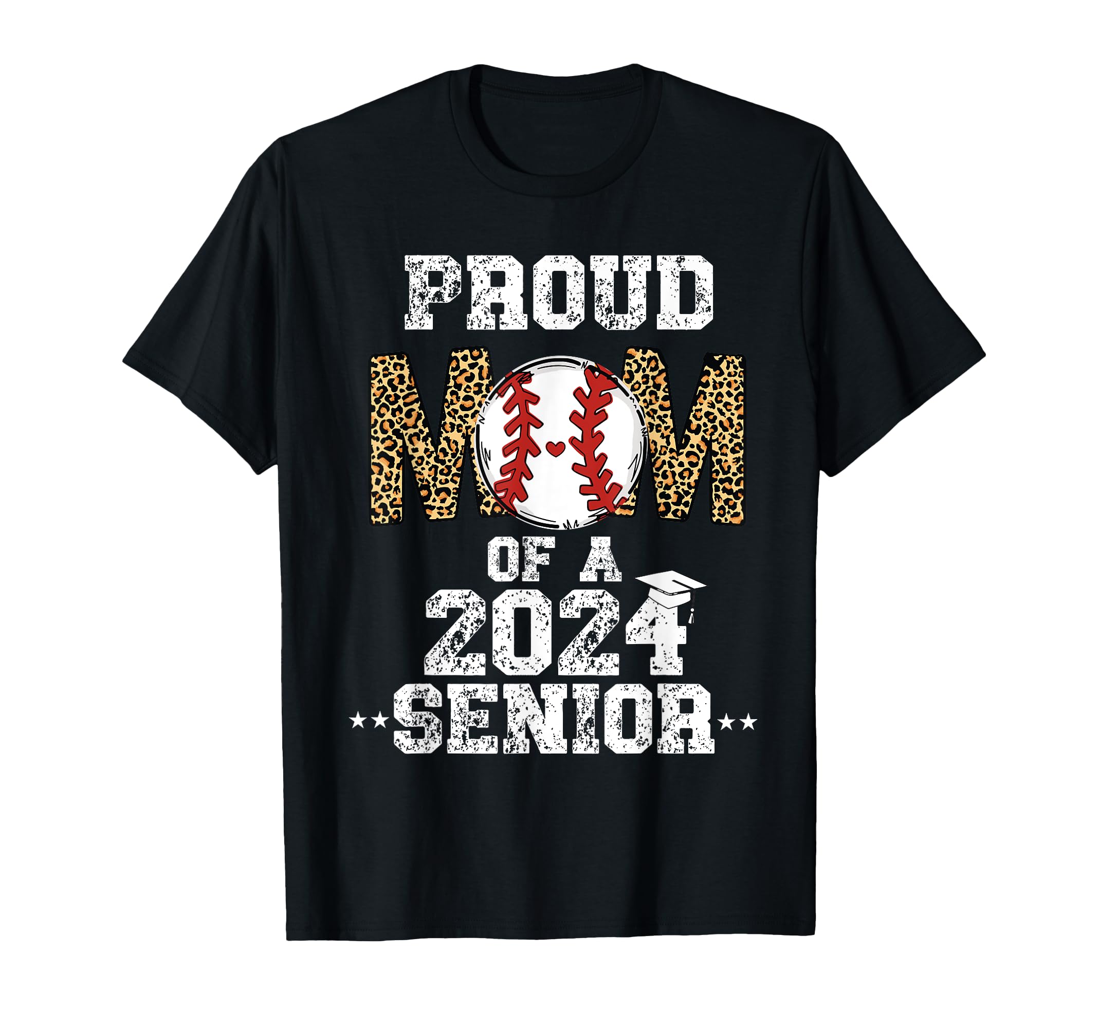 Womens Proud Mom 2024 Senior T-Shirt - Casual Everyday Wear Men Women - T-Shirt, Sweatshirt, Hoodie