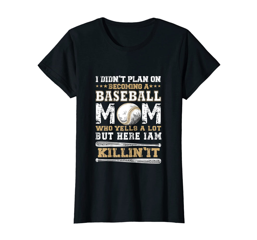 Womens I Didnt Plan Becoming Ball T-Shirt - Aesthetic Graphic for Adults - T-Shirt, Sweatshirt, Hoodie