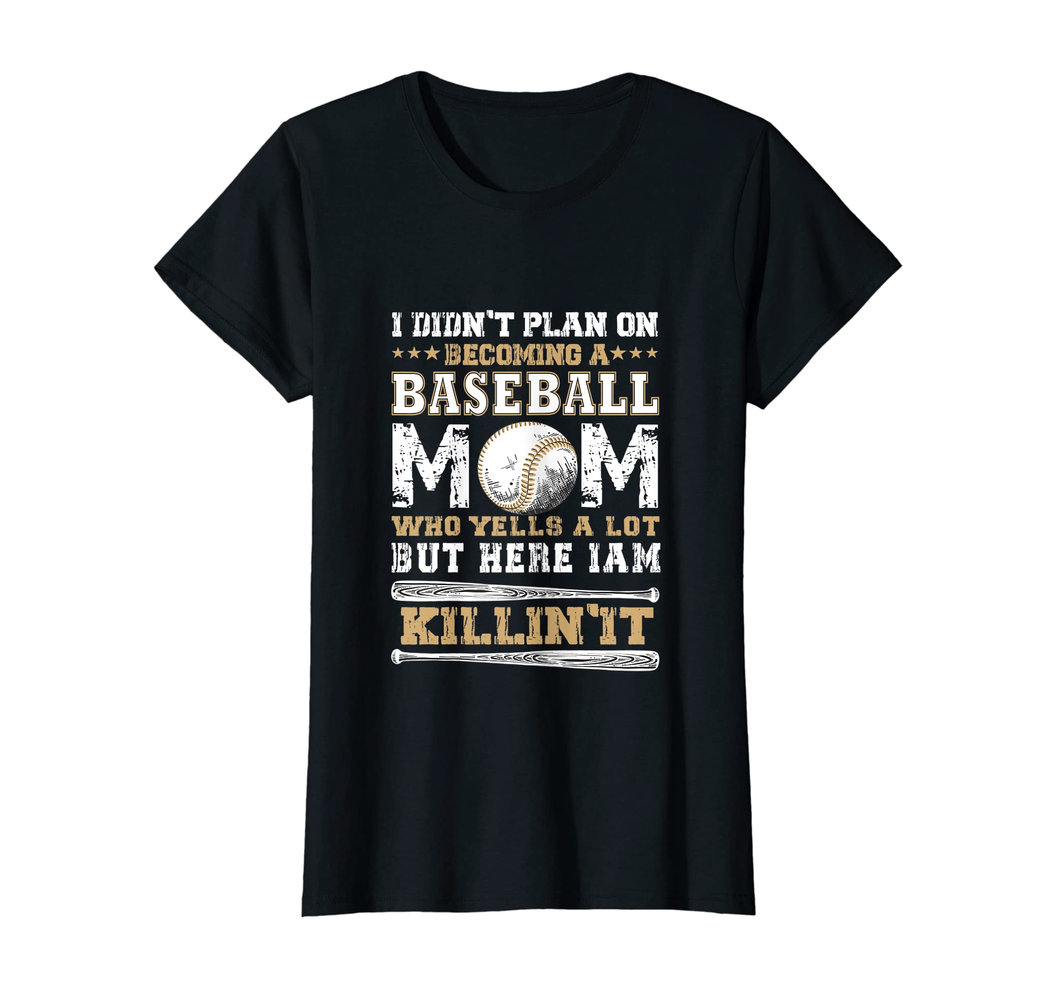 Womens I Didnt Plan Becoming Ball T-Shirt - Aesthetic Graphic for Adults - T-Shirt, Sweatshirt, Hoodie