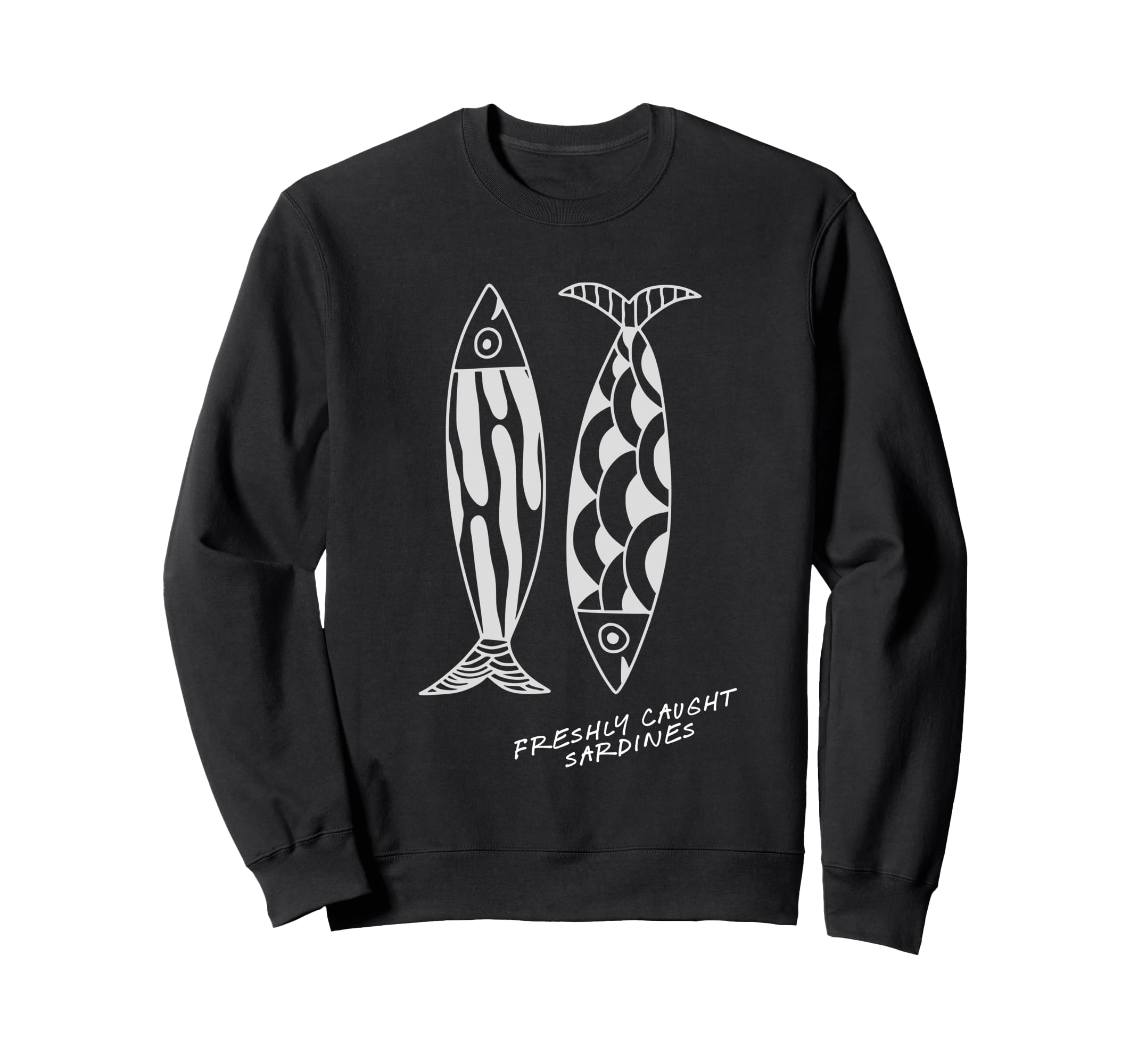 Sardines Fisherman Aesthetic Sweatshirt - Streetwear Style Unisex - T-Shirt, Sweatshirt, Hoodie