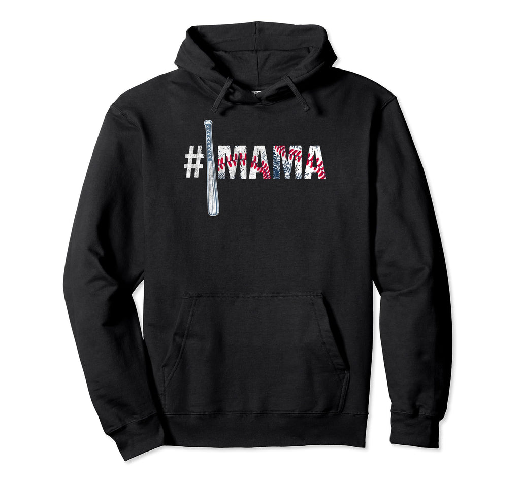 Number One Baseball Mom Mothers Day Hoodie - Minimalist Print for Adults - T-Shirt, Sweatshirt, Hoodie