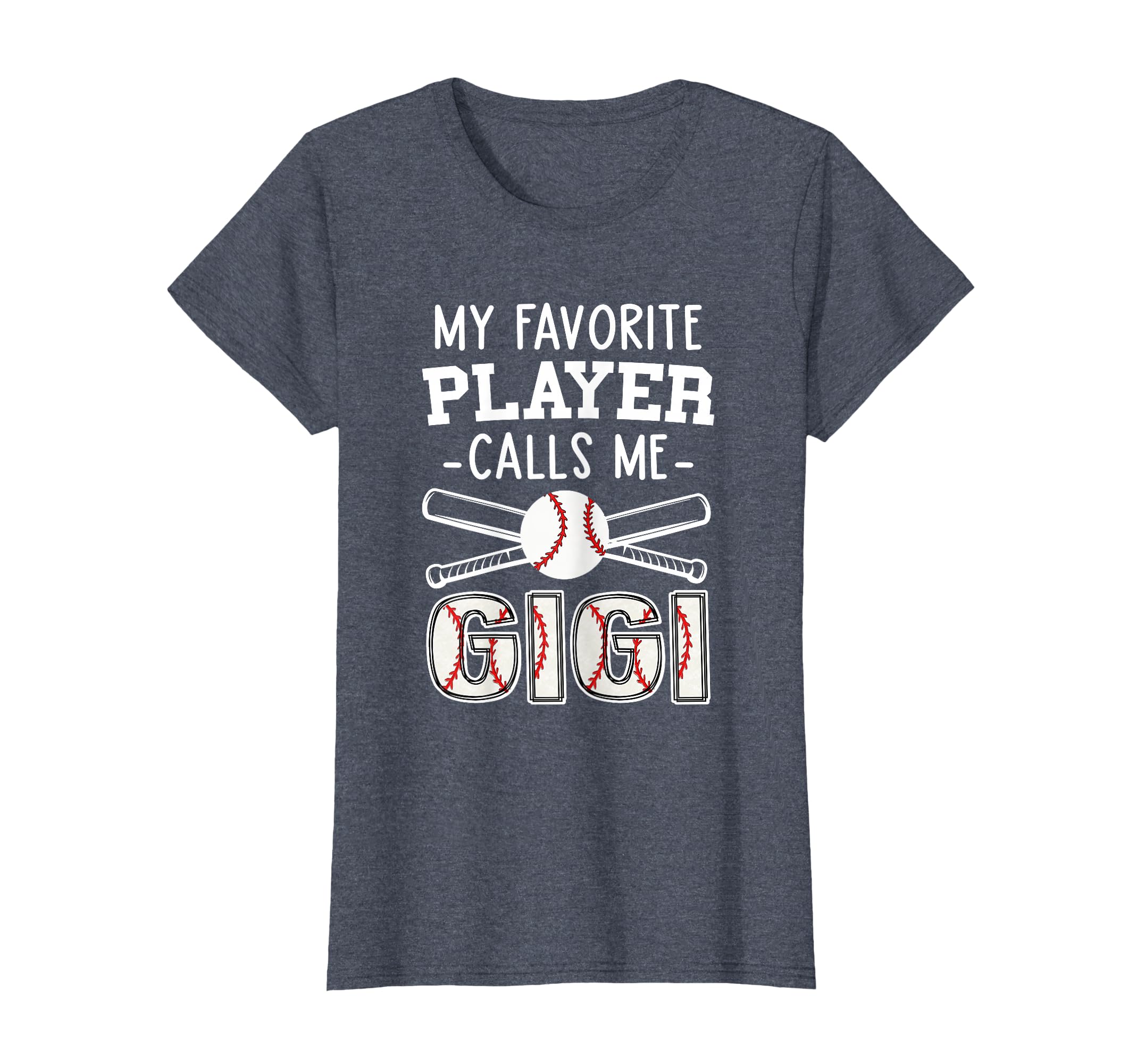 Baseball Grandma My Favorite Player T-Shirt - Novelty Apparel for Adults - T-Shirt, Sweatshirt, Hoodie