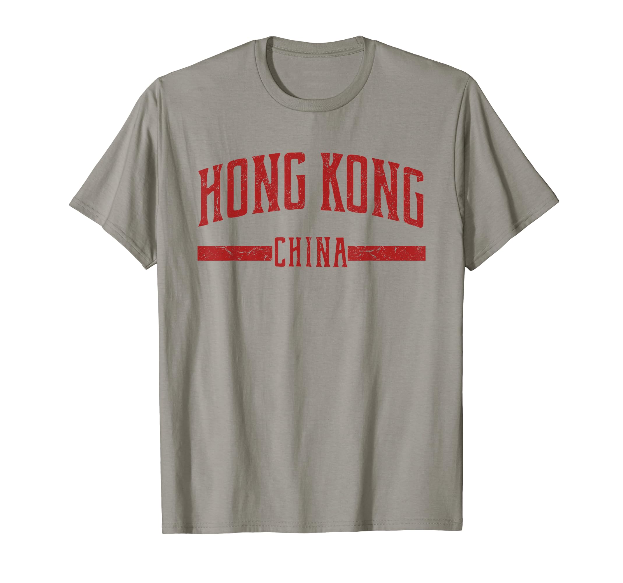 Hong Kong Distressed T-Shirt - Graphic Print for Adults - T-Shirt, Sweatshirt, Hoodie