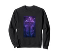 Gothic Cross Grunge Aesthetic Y2K Sweatshirt - Trendy Graphic for Adults - T-Shirt, Sweatshirt, Hoodie