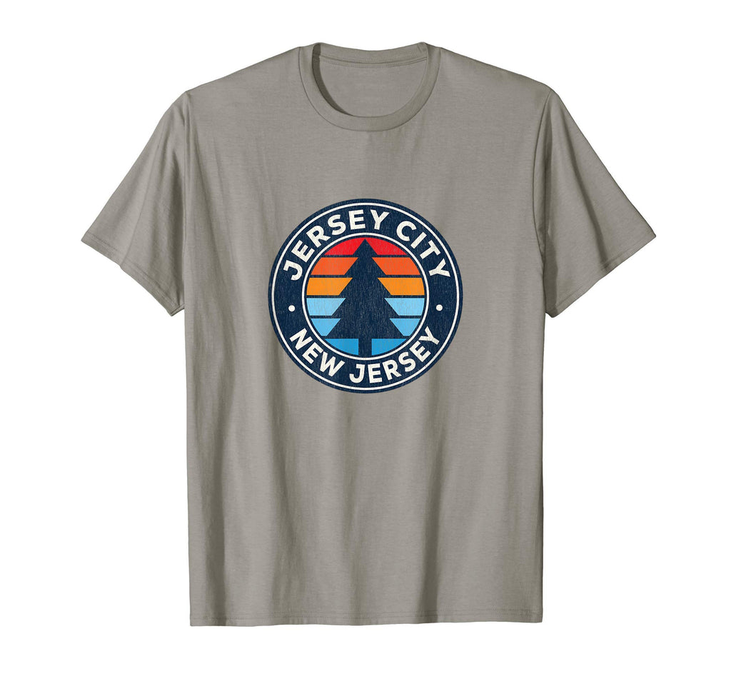 Jersey City New Jersey Nj 70S T-Shirt - Trendy Graphic for Adults - T-Shirt, Sweatshirt, Hoodie