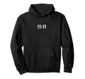 Angel Number 1111 Distressed Hoodie - Unique Graphic Men Women - T-Shirt, Sweatshirt, Hoodie