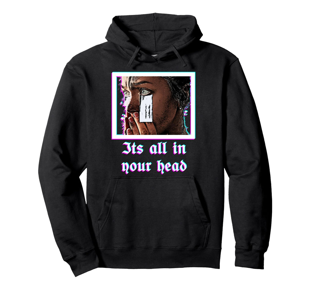 Tears Aesthetic Sad Vaporwave Hoodie - Trendy Graphic Unisex - T-Shirt, Sweatshirt, Hoodie