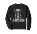 Camera Drawing Scribble Art Sweatshirt - Custom Art Print for Adults - T-Shirt, Sweatshirt, Hoodie