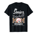 Baseball Senior Mom Class 2025 Baseball T-Shirt - Graphic Print Unisex - T-Shirt, Sweatshirt, Hoodie