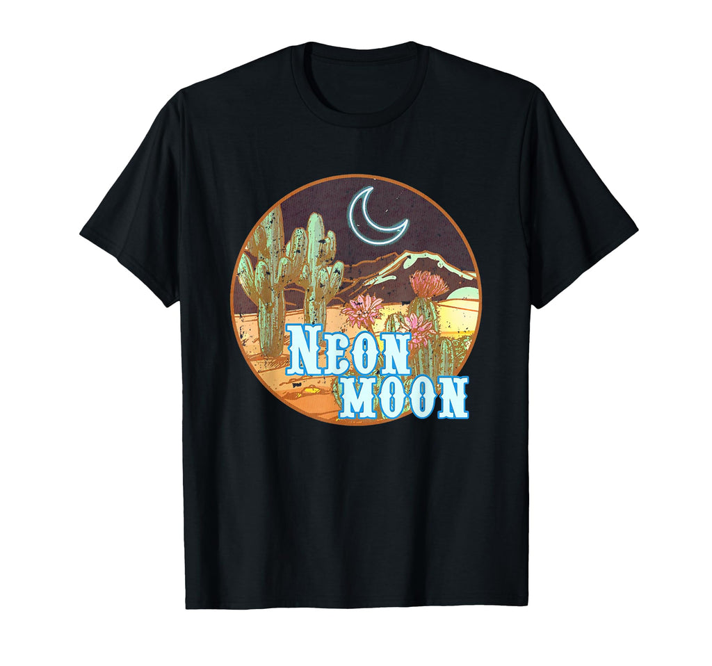Neon Moon Western T-Shirt - Streetwear Style Unisex - T-Shirt, Sweatshirt, Hoodie