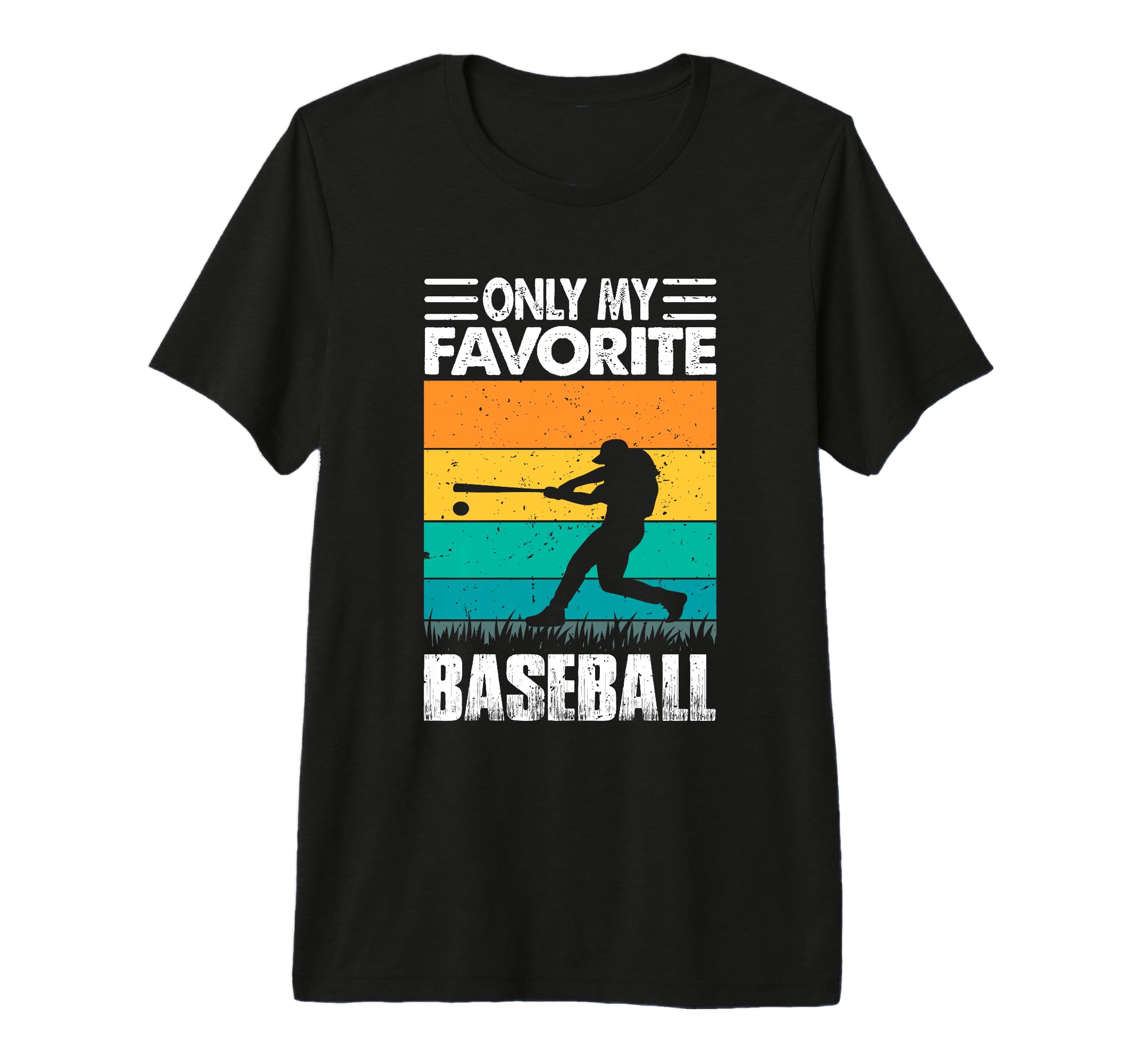 Only My Favorite Baseball Lover T-Shirt - Custom Art Print Men Women - T-Shirt, Sweatshirt, Hoodie