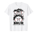 Baseball Messy Bun Bruh Formerly Known T-Shirt - Unique Graphic for Adults - T-Shirt, Sweatshirt, Hoodie
