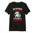 My Nephew Is Baseball Catcher Aunt T-Shirt - Novelty Apparel for Adults - T-Shirt, Sweatshirt, Hoodie