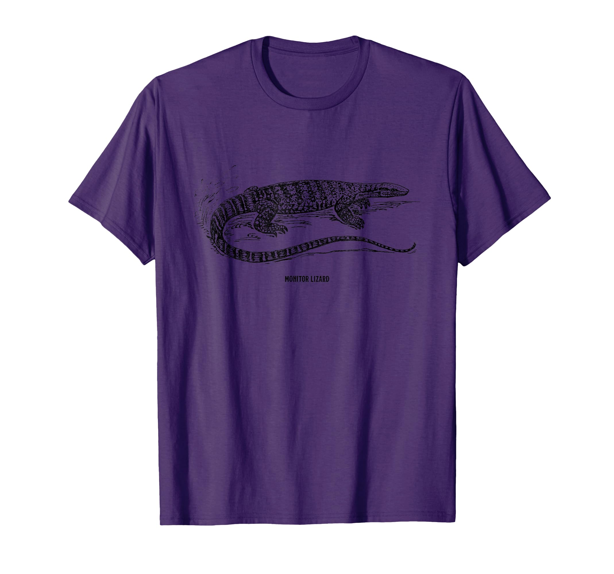 Monitor Lizard Love Herpetology Geek Gift T-Shirt - Minimalist Print Unisex - T-Shirt, Sweatshirt, Hoodie