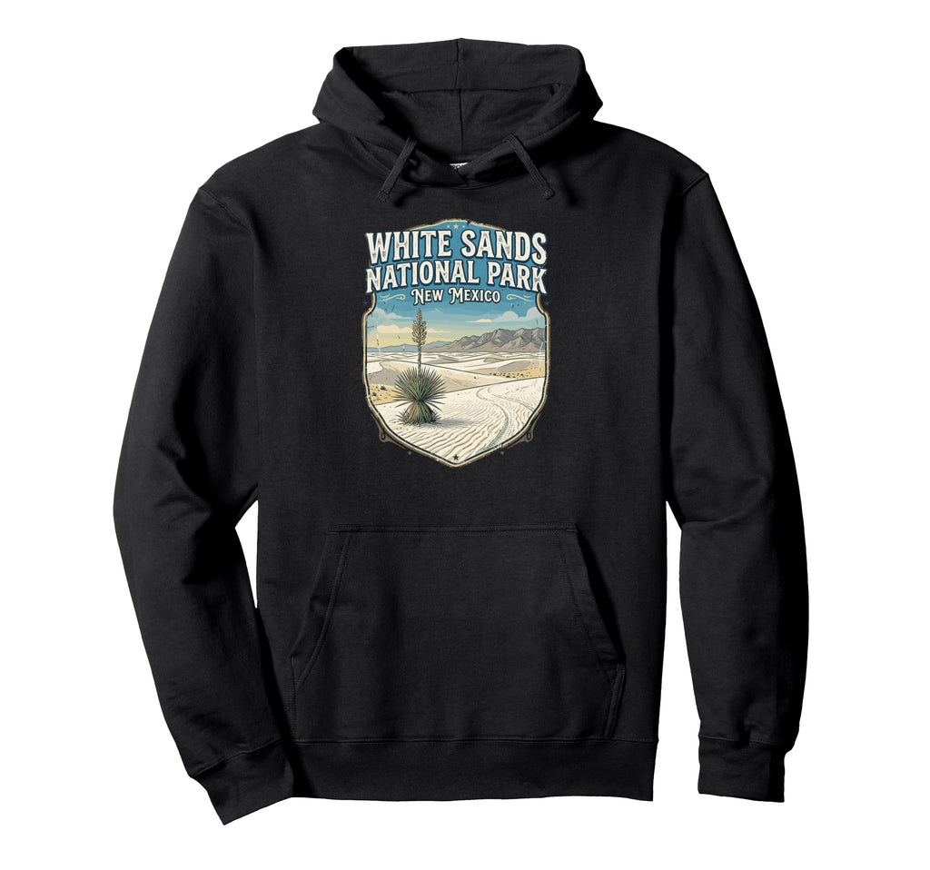 White Sands National Park New Mexico Hoodie - Unique Graphic Unisex - T-Shirt, Sweatshirt, Hoodie