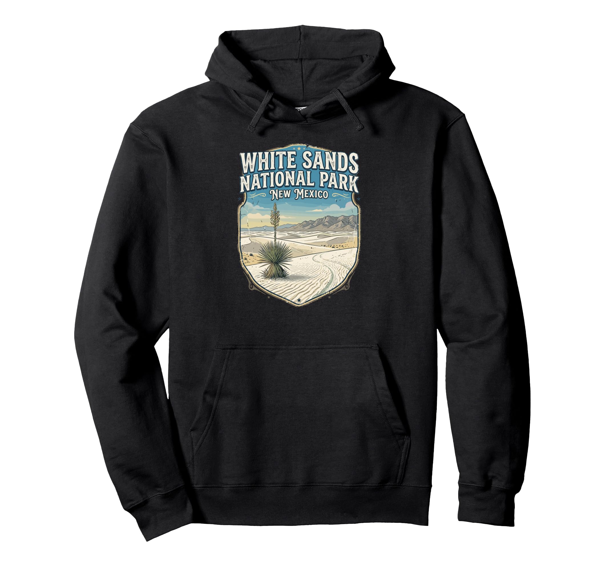 White Sands National Park New Mexico Hoodie - Unique Graphic Unisex - T-Shirt, Sweatshirt, Hoodie