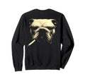English Bulldog Smoking Sweatshirt - Fun Novelty Design for Adults - T-Shirt, Sweatshirt, Hoodie