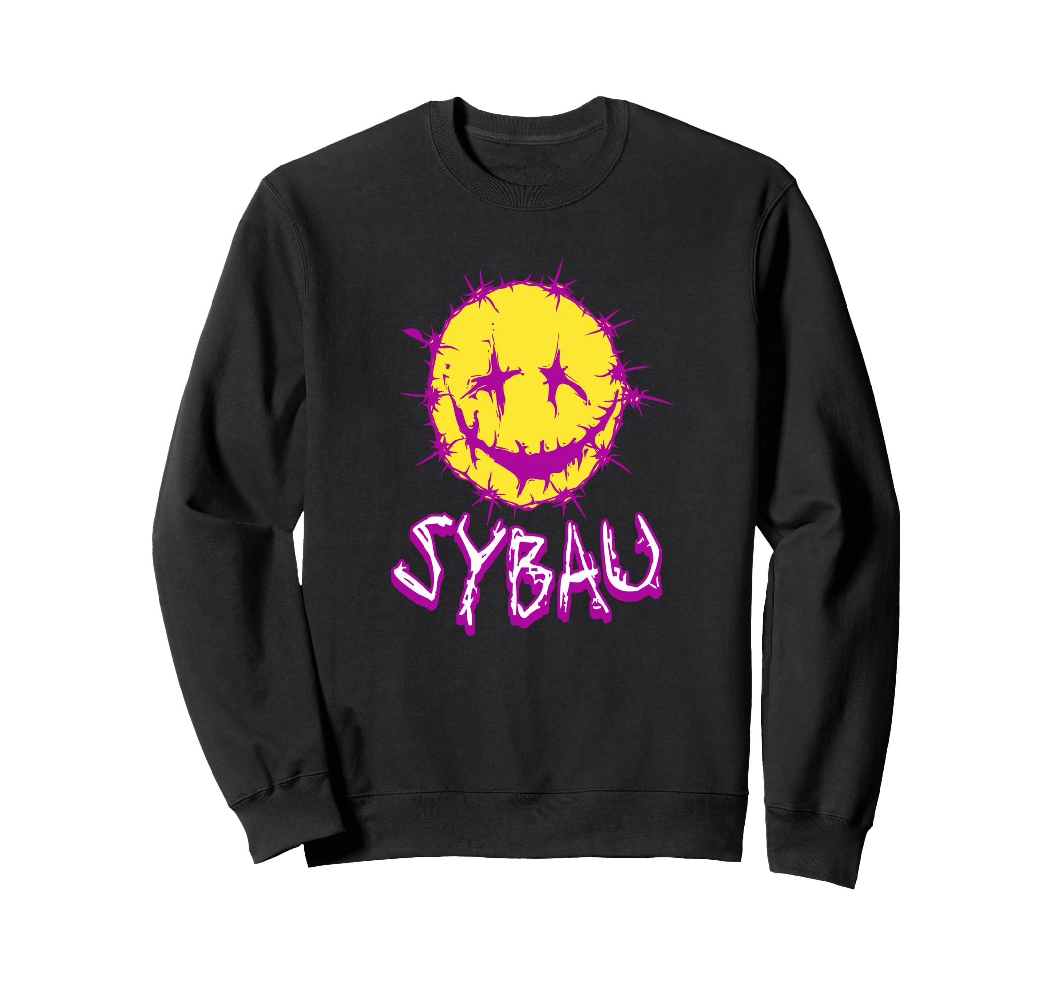 Sybau 90S Grunge Streetwear Slang Urban Sweatshirt - Trendy Graphic Unisex - T-Shirt, Sweatshirt, Hoodie