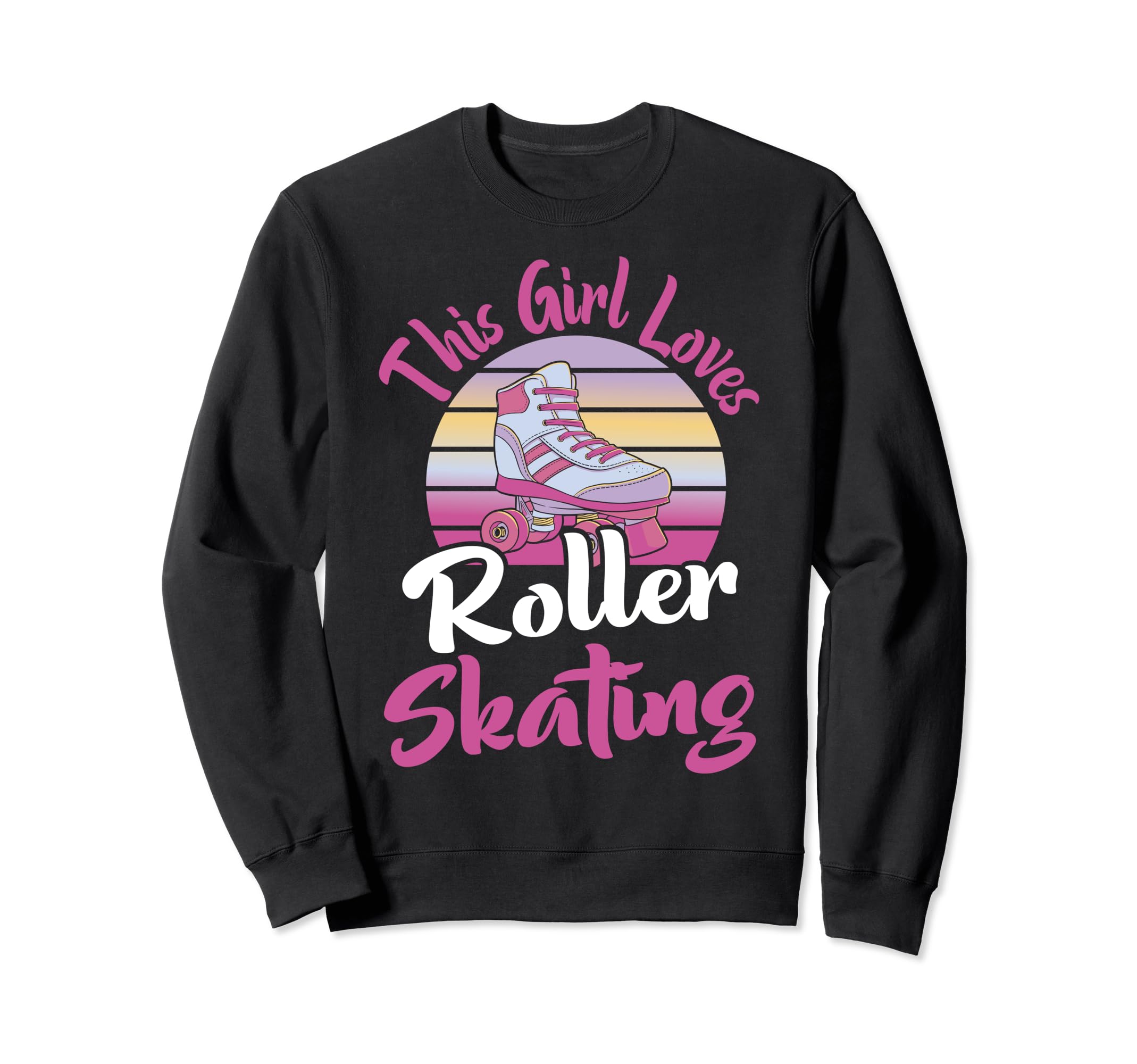 Rollerskate Funny This Loves Sweatshirt - Streetwear Style for Adults - T-Shirt, Sweatshirt, Hoodie