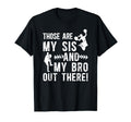 Baseball And Cheer Brother Baseball T-Shirt - Aesthetic Graphic for Adults - T-Shirt, Sweatshirt, Hoodie
