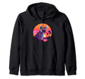 Colorful Lemur Art I Lemur Monkey I Hoodie - Aesthetic Graphic for Adults - T-Shirt, Sweatshirt, Hoodie