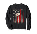 Funny Patriotic Baseball American Sweatshirt - Trendy Graphic Men Women - T-Shirt, Sweatshirt, Hoodie