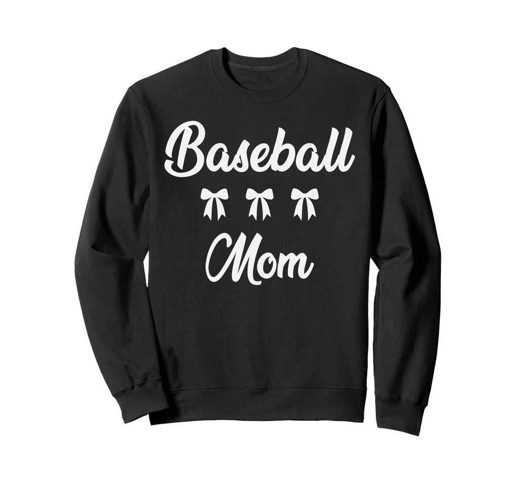 Baseball Mom Baseball Player Sports Sweatshirt - Trendy Graphic for Adults - T-Shirt, Sweatshirt, Hoodie