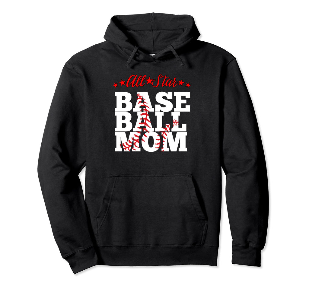 All Star Baseball Mom Sweatshirt - Trendy Graphic Men Women - T-Shirt, Sweatshirt, Hoodie