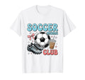 Soccer Moms Club Funny Sports Mom T-Shirt - Fun Novelty Design Men Women - T-Shirt, Sweatshirt, Hoodie