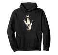 Llama Playing Guitar Rock Music Hoodie - Streetwear Style for Adults - T-Shirt, Sweatshirt, Hoodie