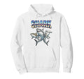 Shark 70S 90S Shark Ocean Sea Animal Hoodie - Aesthetic Graphic for Adults - T-Shirt, Sweatshirt, Hoodie