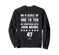 John Means Obsession Baltimore Sweatshirt - Minimalist Print Unisex - T-Shirt, Sweatshirt, Hoodie