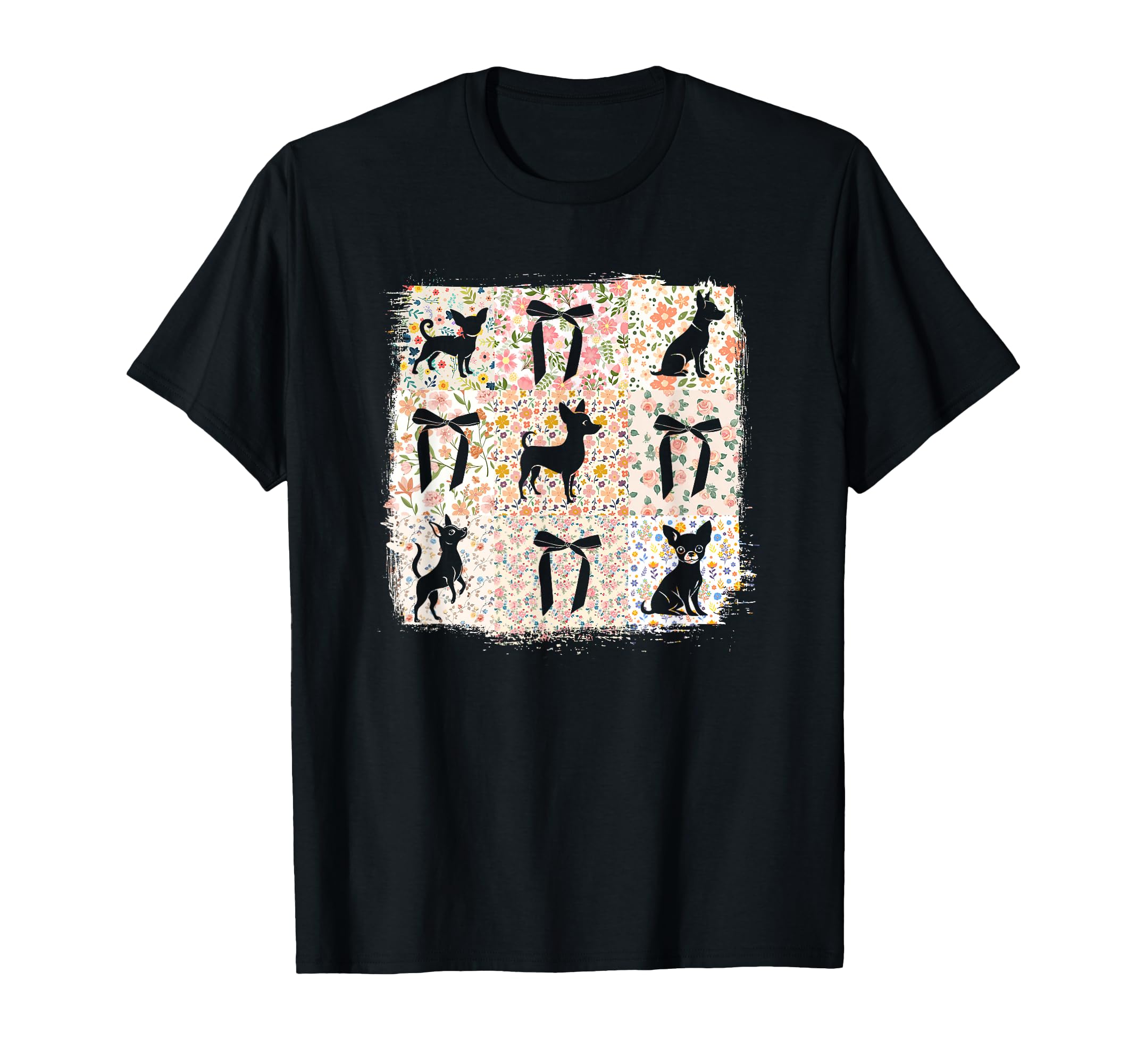 Boho Flower Chihuahua Dog Mom Mothers Day T-Shirt - Streetwear Style Unisex - T-Shirt, Sweatshirt, Hoodie