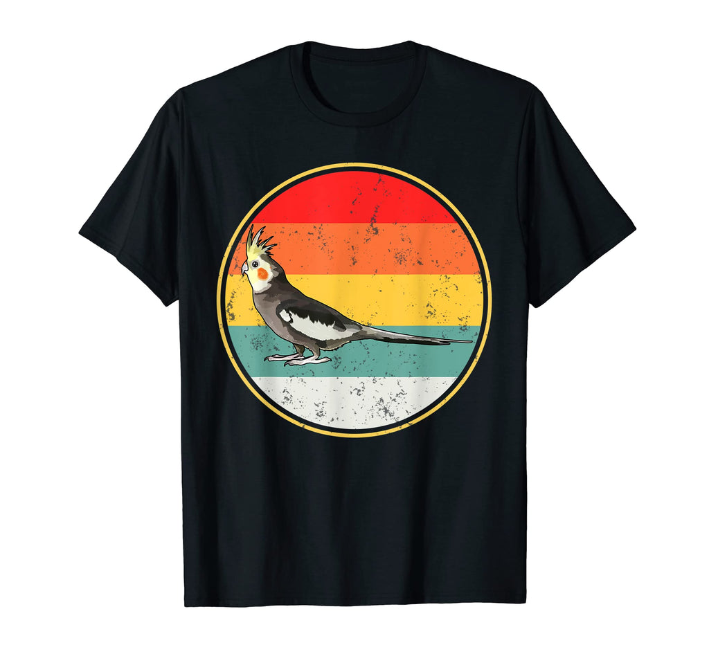 Sunset Cockatiel Bird T-Shirt - Minimalist Print for Adults - T-Shirt, Sweatshirt, Hoodie
