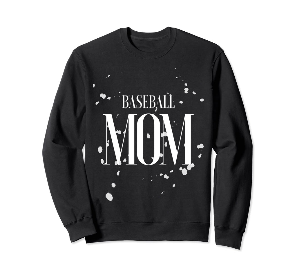 Baseball Mom Game Day Homerun Team Sweatshirt - Trendy Graphic Unisex - T-Shirt, Sweatshirt, Hoodie