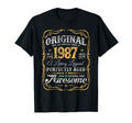Original Made 1987 37Th Birthday T-Shirt - Trendy Graphic for Adults - T-Shirt, Sweatshirt, Hoodie