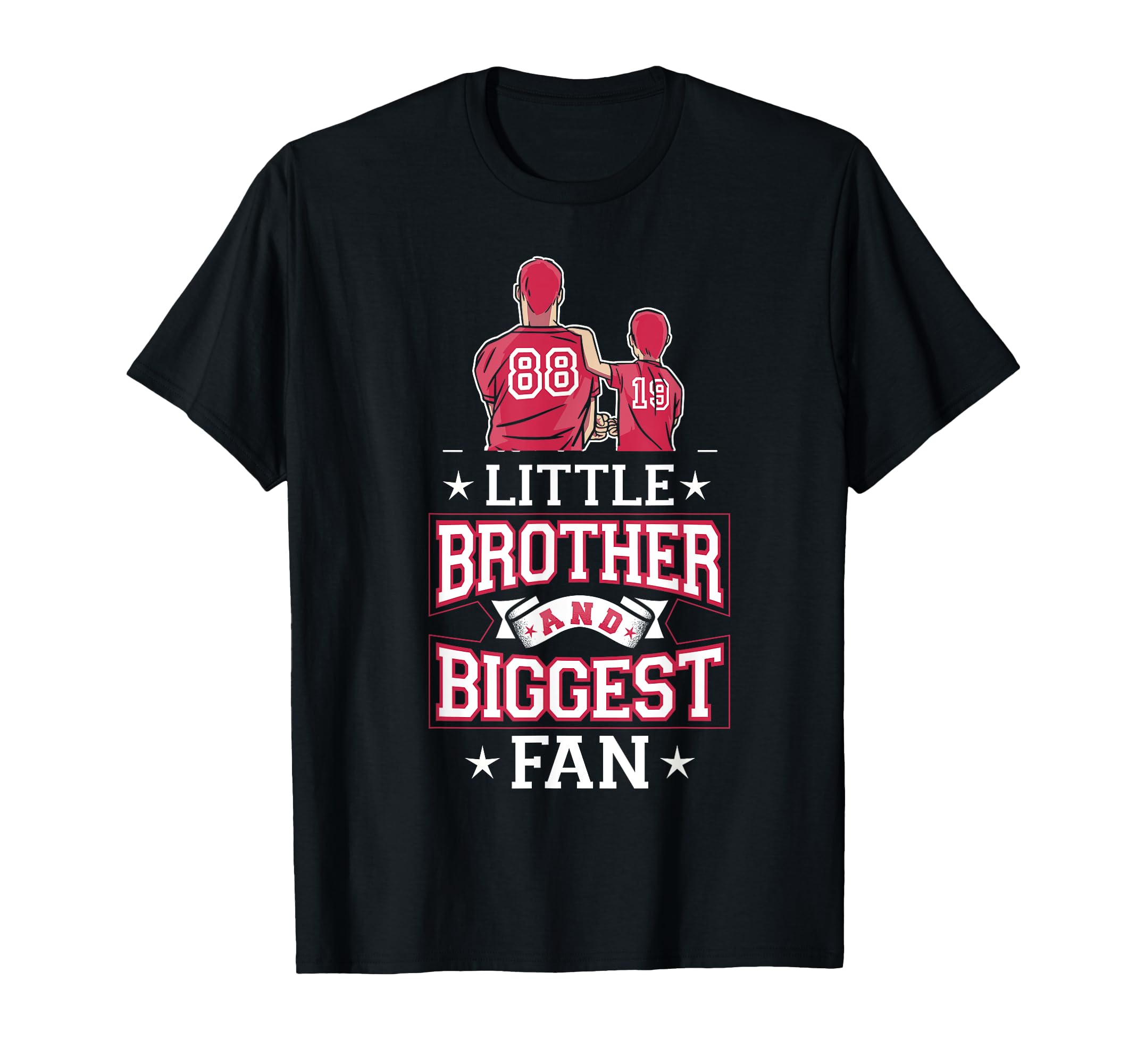 Baseball Fan Brother Little Brother And T-Shirt - Novelty Apparel Unisex - T-Shirt, Sweatshirt, Hoodie